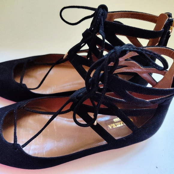 ‼️SOLD‼️‼️ BELGRAVA FLATS BLACK SUEDE(SOLD) - Picture 2 of 12